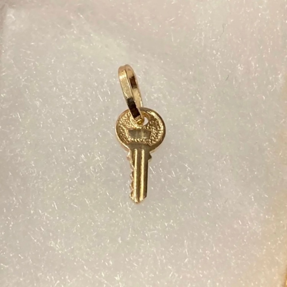 14k Key Pendant